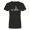Heartbeat Surfing Ladies T-Shirt
