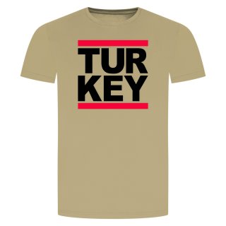 Run Tur Key T-Shirt Beige 2XL