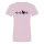 Herzschlag Schlagzeug Damen T-Shirt Rosa 2XL