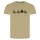 Heartbeat Yoga T-Shirt Beige 2XL