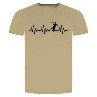 Heartbeat Handball T-Shirt Beige 2XL