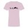 Herzschlag Klavier Damen T-Shirt Rosa 2XL