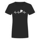 Heartbeat Motorcycle Ladies T-Shirt