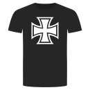 Eisernes Kreuz T-Shirt Schwarz M