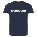 Moin Moin T-Shirt Navy Blau L