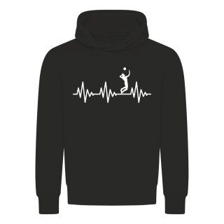 Heartbeat Volleyball Hoodie