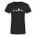 Hearbeat Stacker T-Shirt Ladies T-Shirt Black S
