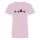 Herzschlag Stapler Damen T-Shirt Rosa 2XL