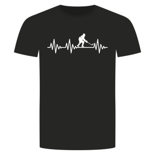 Heartbeat Ice Hockey T-Shirt