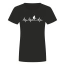 Heartbeat Ice Hockey Ladies T-Shirt