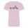 Herzschlag Dampfen Damen T-Shirt Rosa 2XL
