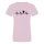 Herzschlag Skateboard Damen T-Shirt Rosa 2XL