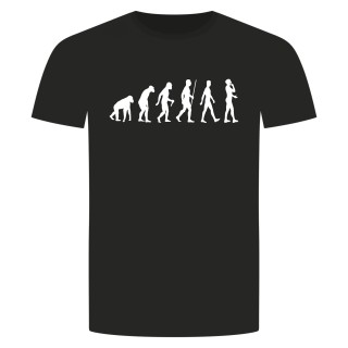 Evolution Smartphone T-Shirt Schwarz S