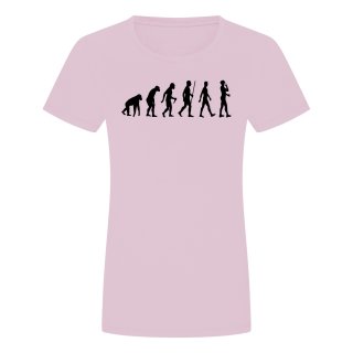 Evolution Smartphone Ladies T-Shirt Rose 2XL