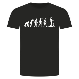 Evolution E Scooter T-Shirt Schwarz S