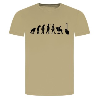 Evolution Watch TV T-Shirt Beige 2XL