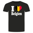 I Love Belgien T-Shirt