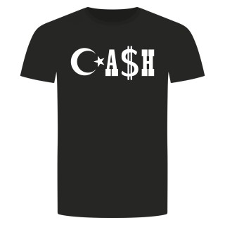 Cash Türkei T-Shirt Schwarz S