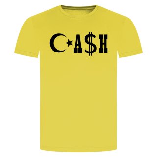 Cash Türkei T-Shirt Gelb S