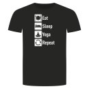 Eat Sleep Yoga Repeat T-Shirt