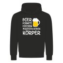 Bier Formte Diesen Wundersch&ouml;nen K&ouml;rper Kapuzenpullover