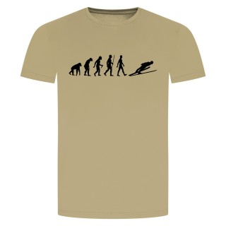 Evolution Ski Jumping T-Shirt Beige 2XL