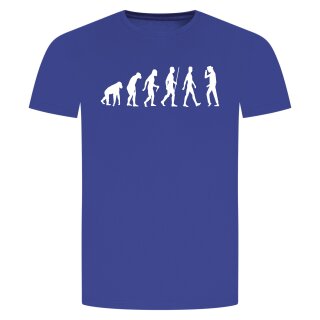 Evolution Moonwalk T-Shirt Blue XL