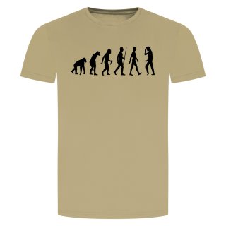 Evolution Moonwalk T-Shirt Beige 2XL