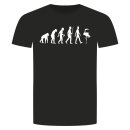 Evolution Flamingo T-Shirt
