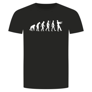 Evolution Zombie T-Shirt Schwarz S