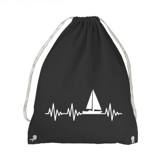 Heartbeat Sailing Boat Gym Sack