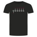 Heartbeat Motorcycle Gearbox T-Shirt