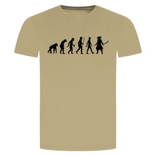 Evolution Pirate T-Shirt Beige 2XL