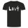 Love Waffen T-Shirt Schwarz S