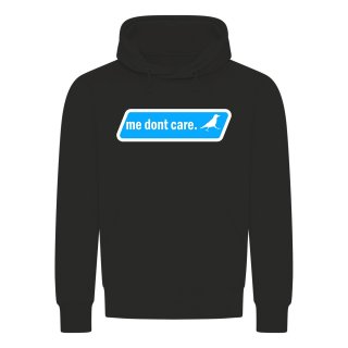 Me Don`t Care Raven Hoodie