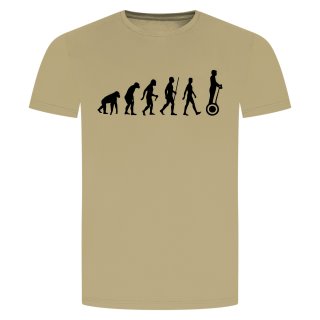 Evolution Segway T-Shirt Beige 2XL