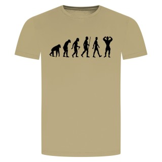 Evolution Bodybuilding T-Shirt Beige 2XL