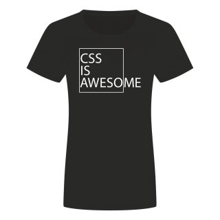 CSS Is Awesome Ladies T-Shirt