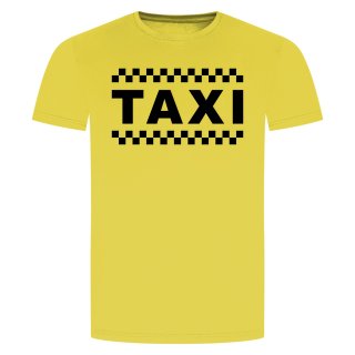 Taxi T-Shirt Gelb L