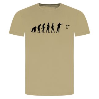 Evolution Bier Pong T-Shirt Beige 2XL