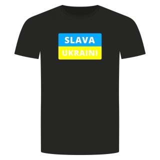 Slava Ukraini Flagge T-Shirt