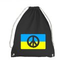 Peace Ukraine Flagge Turnbeutel
