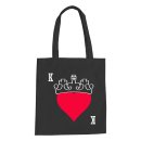 Heart King Cotton Bag