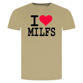 I Love Milfs T-Shirt Beige 2XL