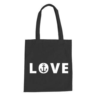 Love Anchor Cotton Bag