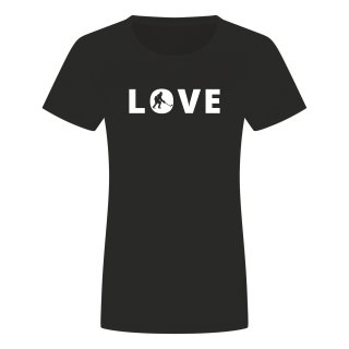Love Ice Hockey Ladies T-Shirt