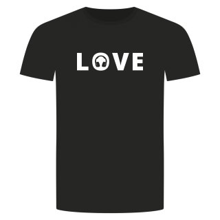 Love Kopfhoerer T-Shirt