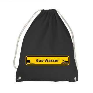 Gas Wasser Turnbeutel