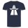 Autobahn T-Shirt Navy Blau 2XL