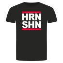 Run HRN SHN T-Shirt Black L